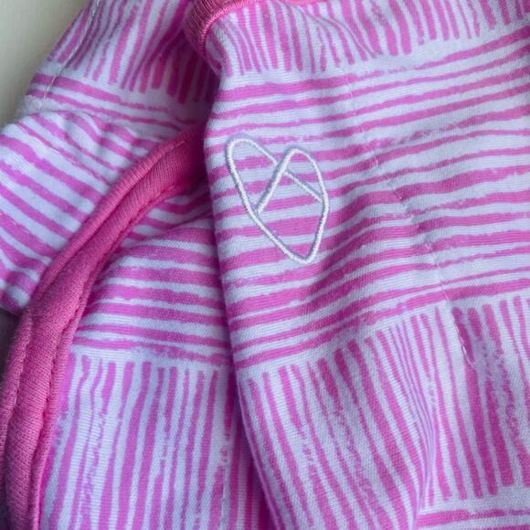 SwaddleMe Natural Position 2-in 1 Swaddle Easy Change Zipper Pink 7-14 lbs - Picture 2 of 11